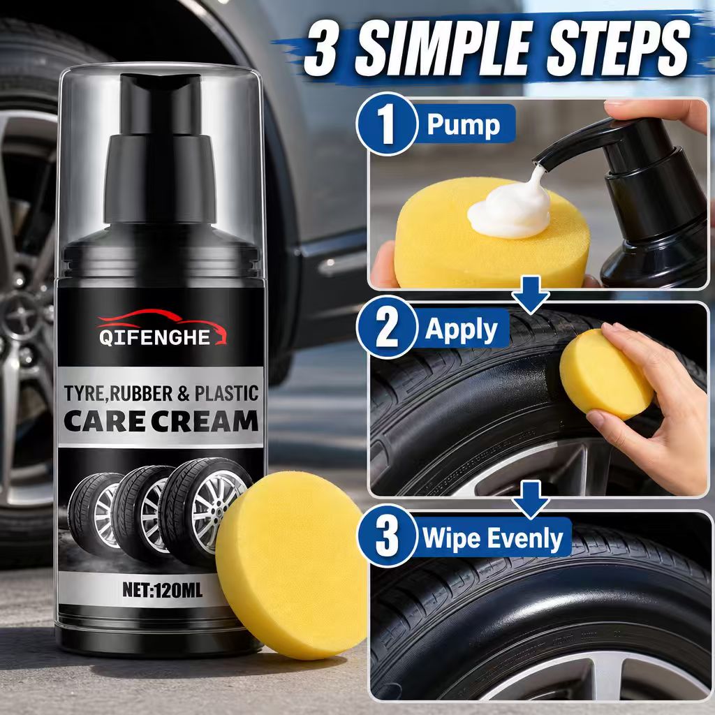 Trim Restorer Plastic - Crème de soin pour pneus en