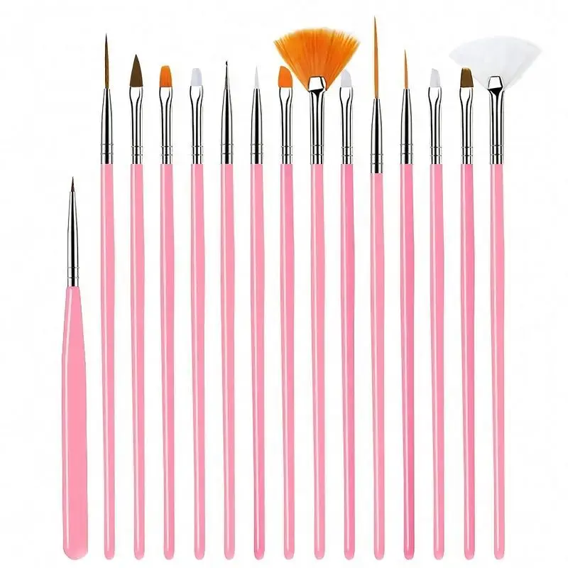 Detailing Brush Set - Ensemble de 15 pinceaux de peinture