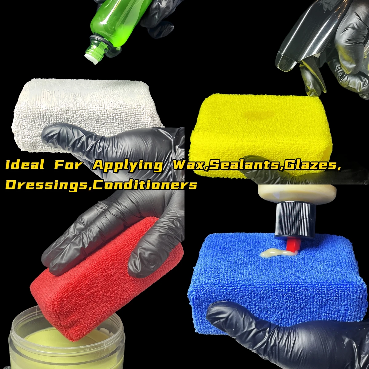 8 tampons applicateurs en micr - Wax Applicator Pad avis et prix