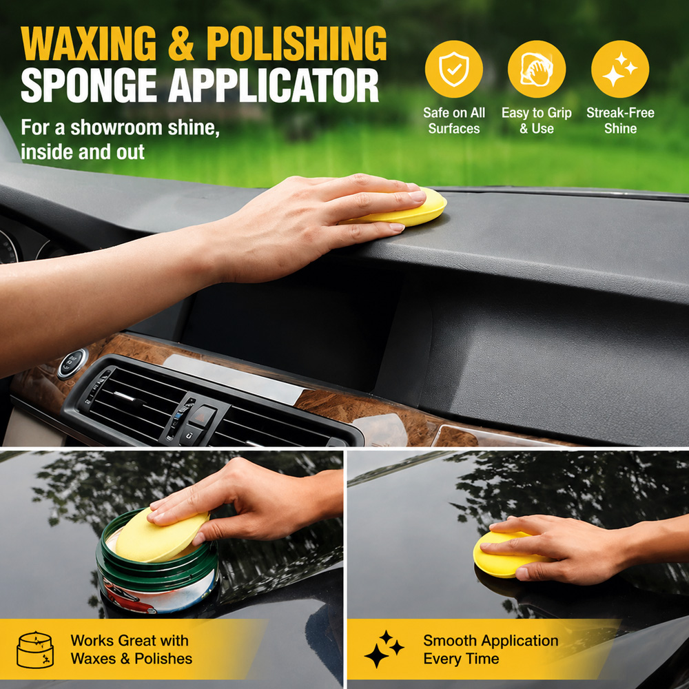 12 tampons applicateurs de cir - Wax Applicator Pad avis et prix