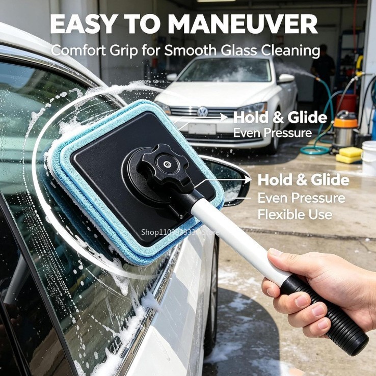 Nettoyeur de pare-brise magnét - Glass Cleaner Streak avis et prix