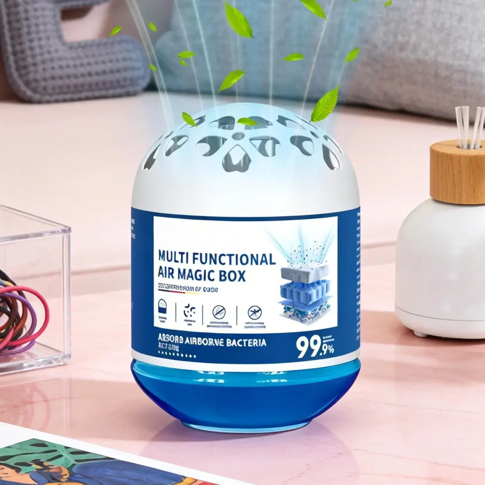 1/2/4PC Boîte de purification  - Odor Eliminator Car avis et prix